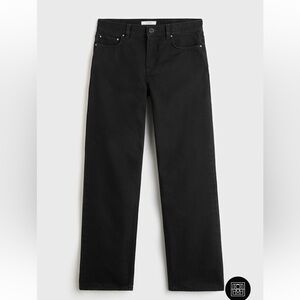 Toteme Black Straight Leg Jean size 28 quiet luxury denim